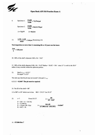 Api practice questions | PDF