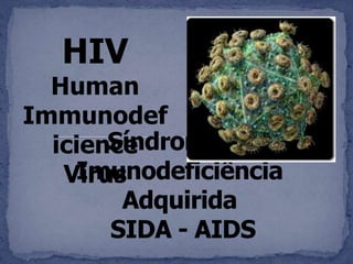 HIV
  Human
Immunodef
  icience
   Virus
 