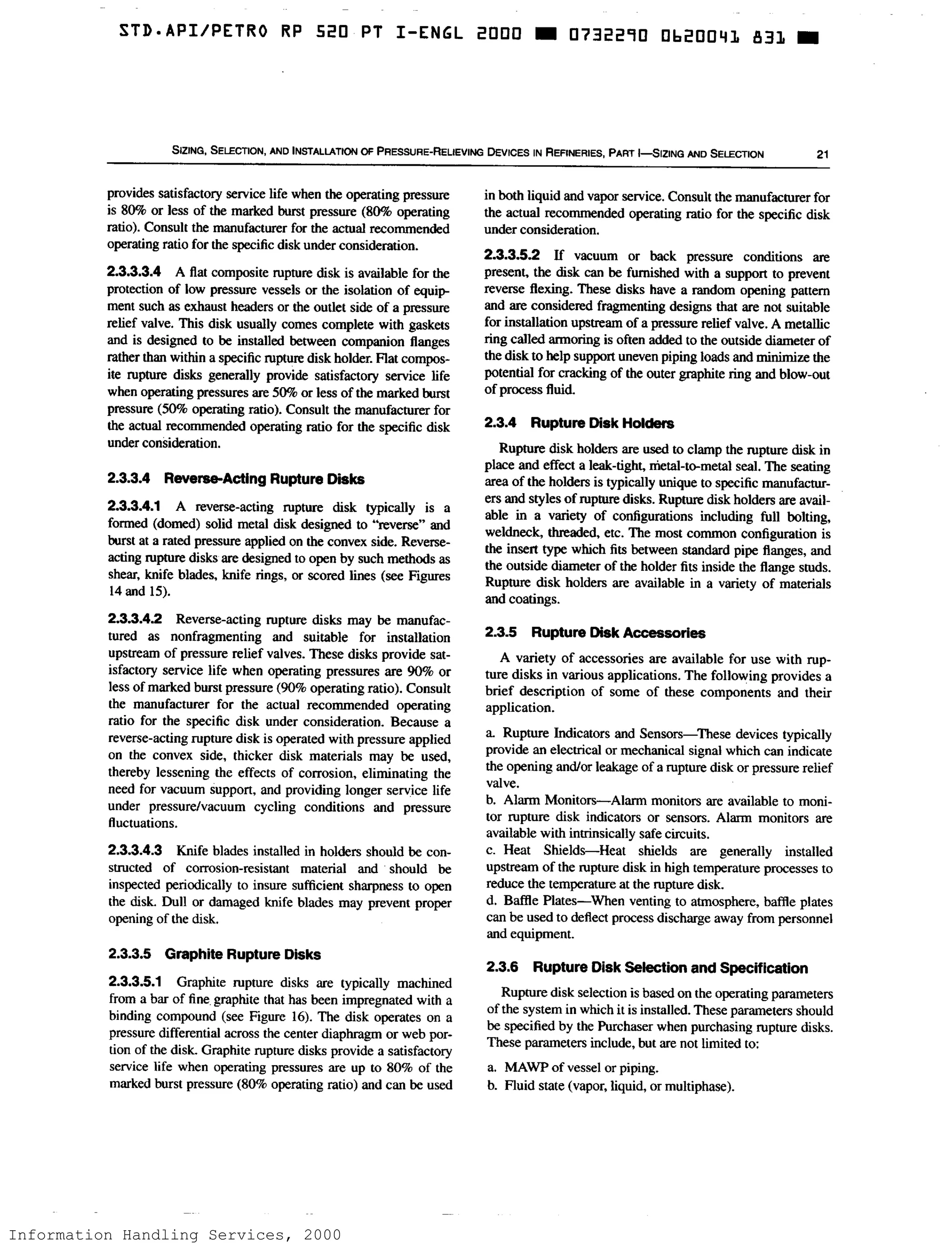 Information Handling Services, 2000
 