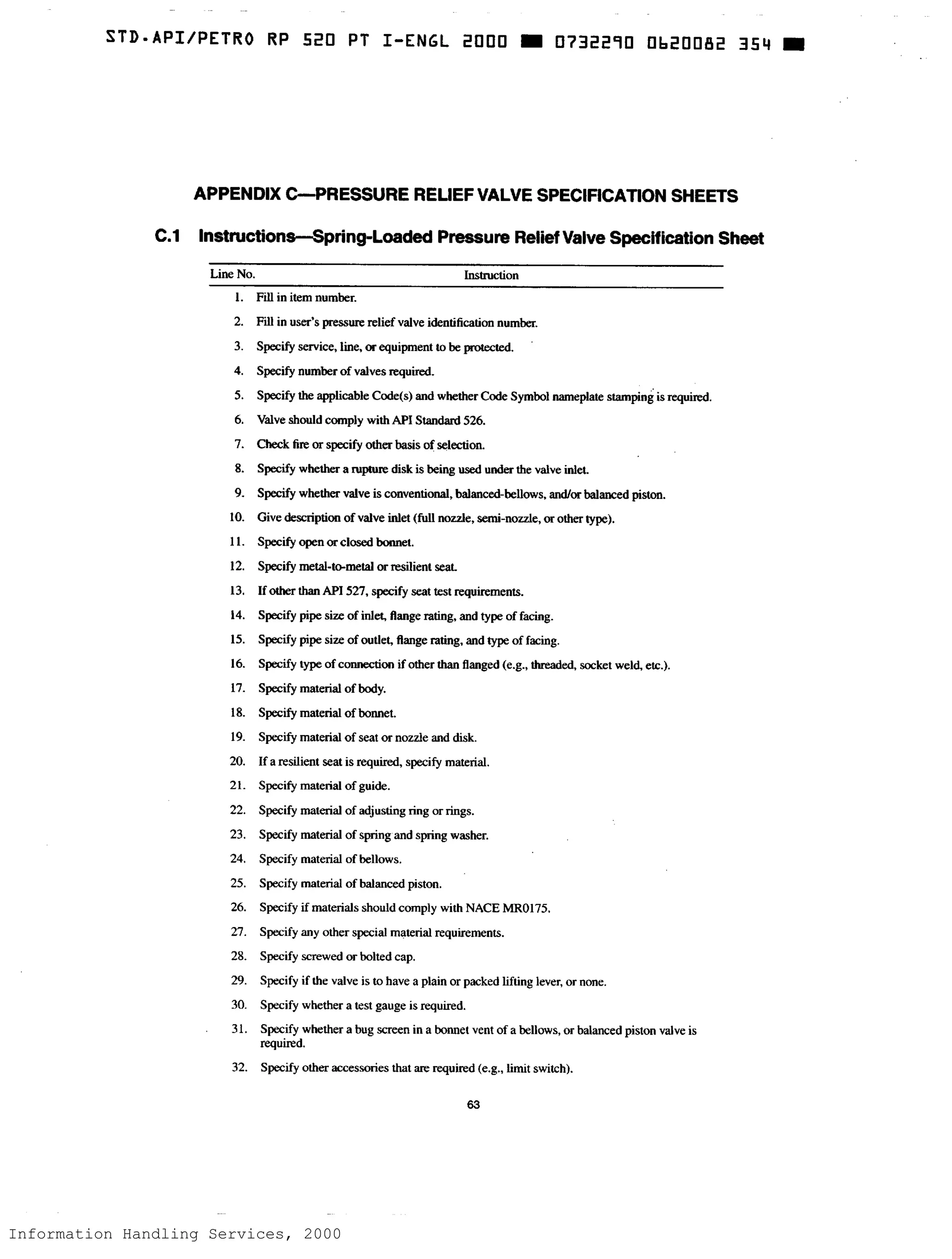 Information Handling Services, 2000
 