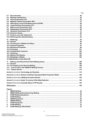 Api rp 577 2nd ed. 2013 welding processes, inspection, and metallurgy ...