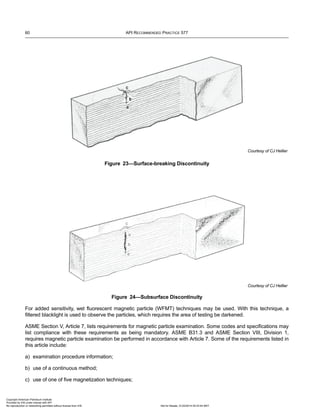 Wfmt Testing Api rp 577 2nd ed. 2013 welding processes, inspection, and metallurgy ...