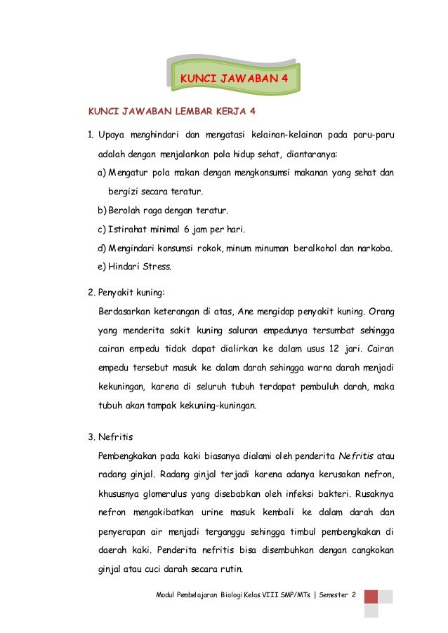 Penyakit Kelainan Dan Gangguan Sistem Ekskresi Manusia