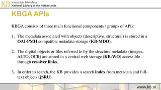 Rene Voorburg - Using KB APIs to collect data | PDF