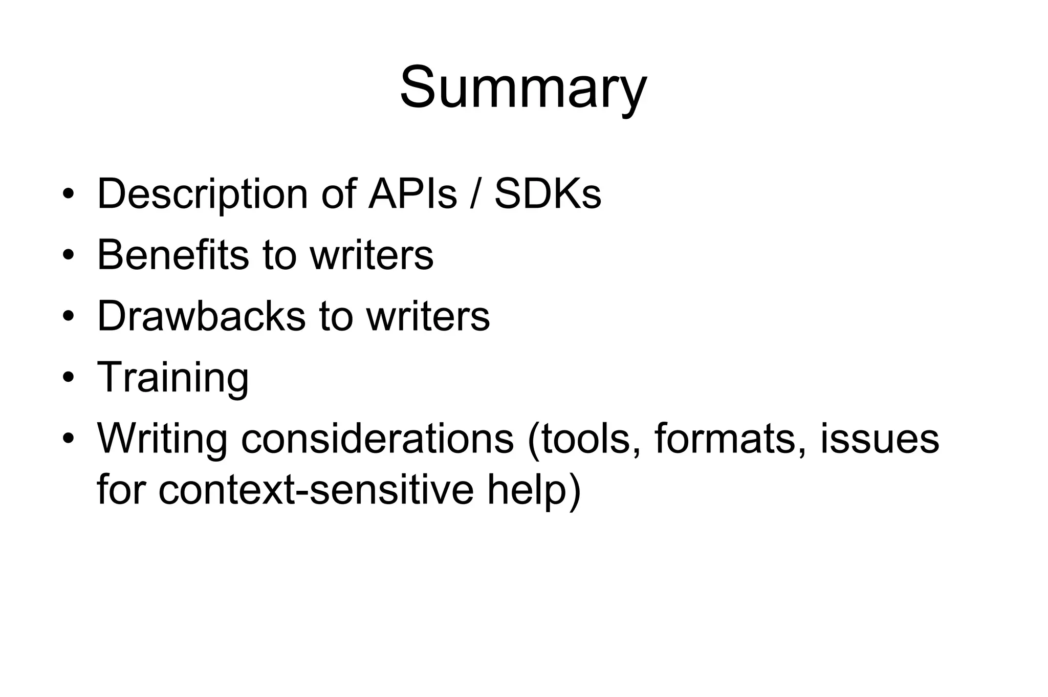 APIs and SDKs: Breaking Into and Succeeding in a Specialty Market
