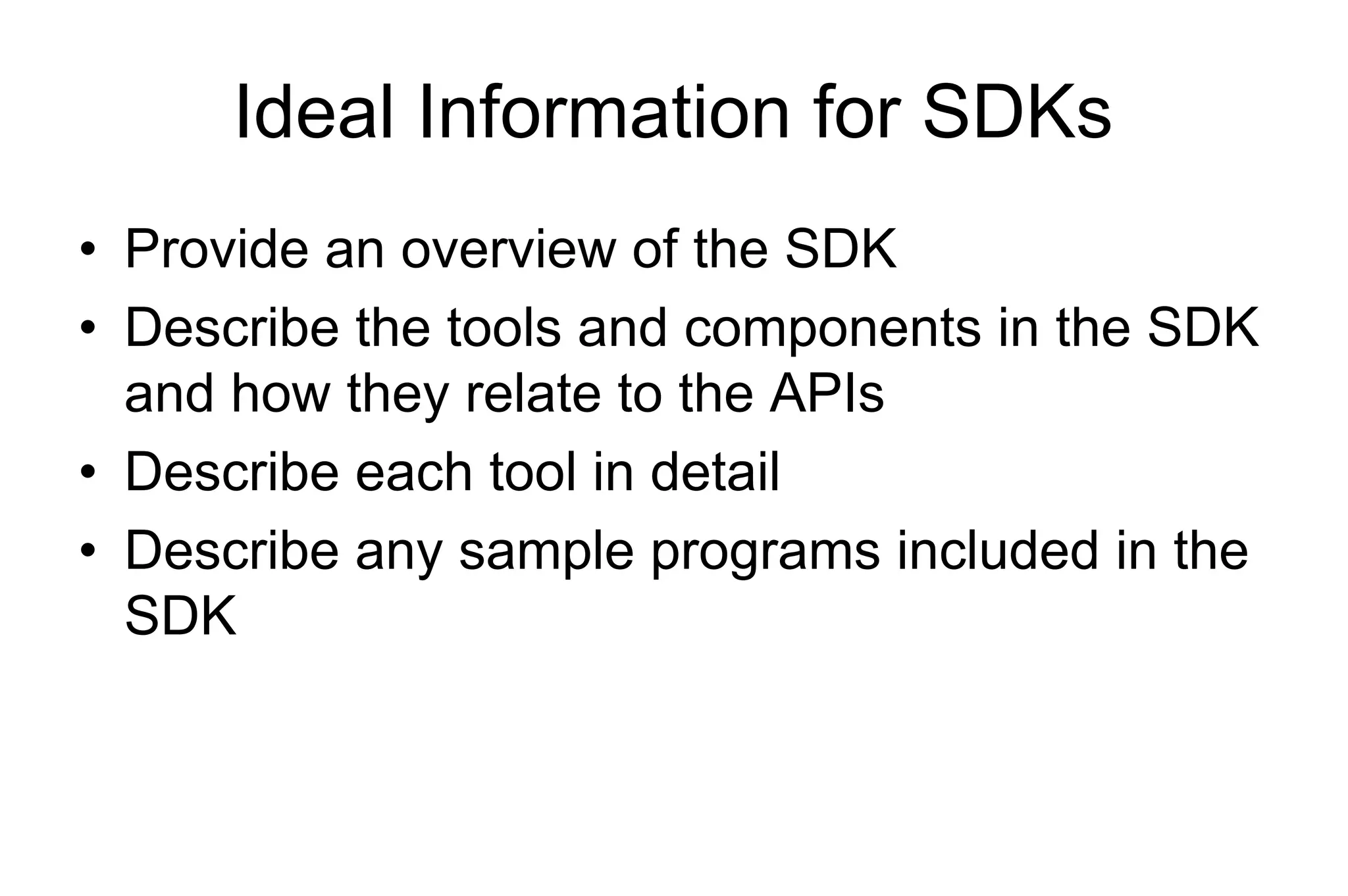 APIs and SDKs: Breaking Into and Succeeding in a Specialty Market