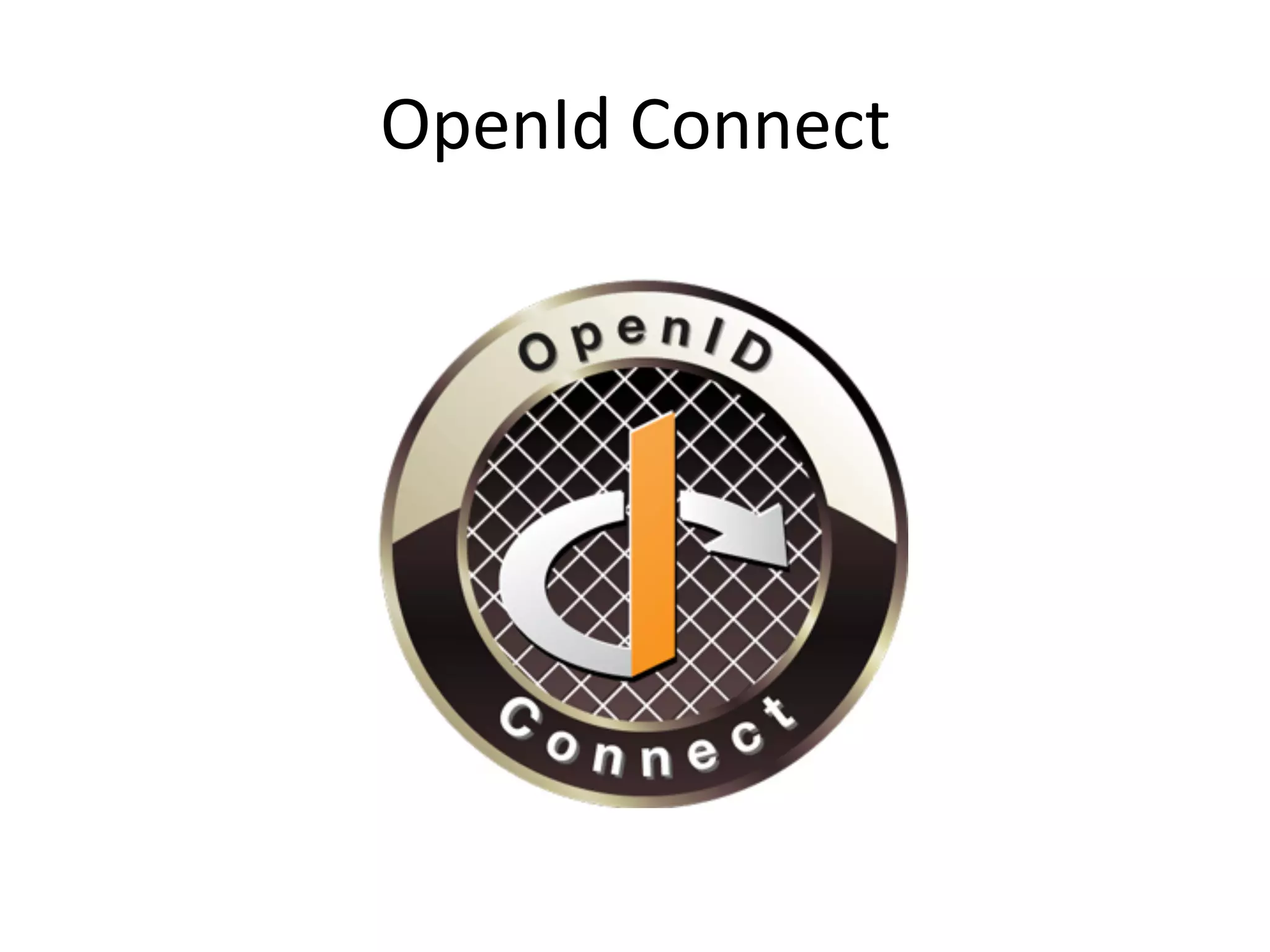 OpenId	
  Connect	
  

 