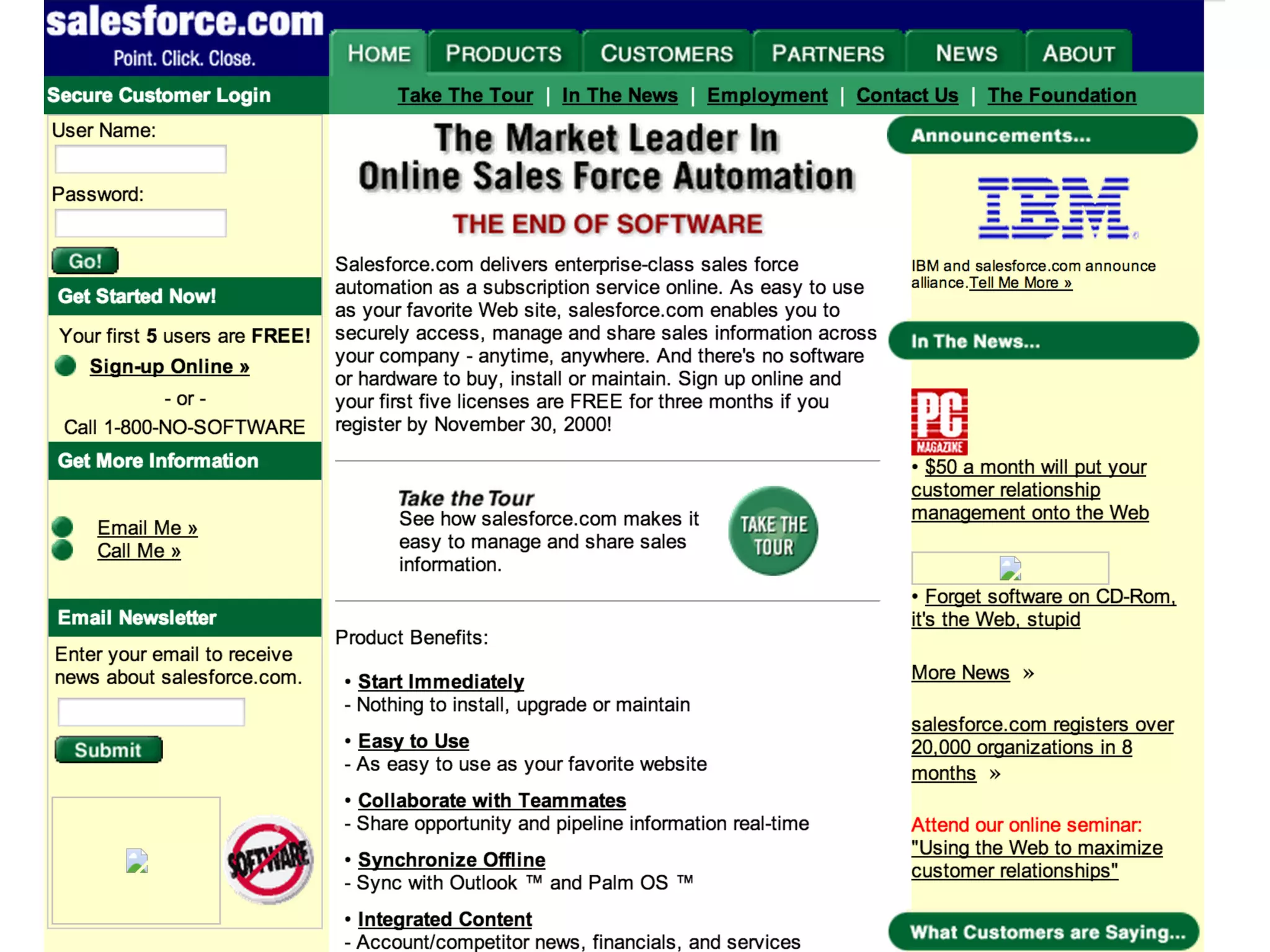 Salesforce	
  

 