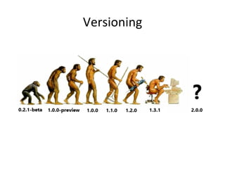 Versioning	
  

 