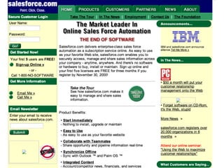 Salesforce	
  

 