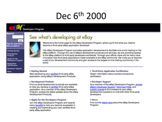 th	
  2000	
  
Dec	
  6

 