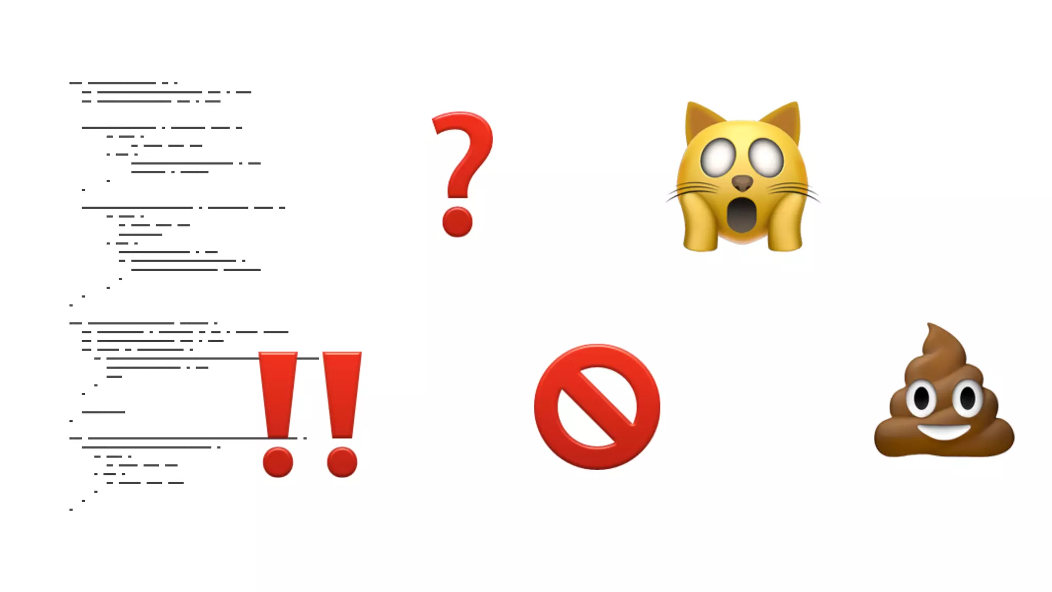 func makeInitialServerCalls () {
var moviesRequestCompletedSucessfully: Bool = false
var theatresRequestComplete: Bool = false
server.makeMoviesRequest { (movieList, error) in
if error {
// handle error case
} else {
moviesRequestCompletedSucessfully = true
self.movies = movieList
}
}
server.makeTheatresRequest(lat,long) { (theatreList, error) in
if error {
// handle error case
layoutMovies()
} else {
theatresRequestComplete = true
if moviesRequestCompletedSuccessfully {
makeTheatreTimesRequest(for: theatreList)
}
}
}
}
func makeTheatreTimesRequest(for: theatres) {
let closestTheatres = theatres..3 // get 3 closest theatres
var theatreTimesAPIsFinished: Bool = false
for theatre in closestTheatres {
if !requestTimesForTheatreAndReturnIfAnotherRequestShouldBeMade(theatre) {
theatreTimesAPIsFinished = true
break
}
}
layoutMovies()
}
func requestTimesForTheatreAndReturnIfAnotherRequestShouldBeMade(theatre) {
server.makeTheatreTimesRequest(theatre.id) {
if error {
// handle error case
} else {
// process movie times
}
}
}
‼
❓
🚫
🙀
💩
 