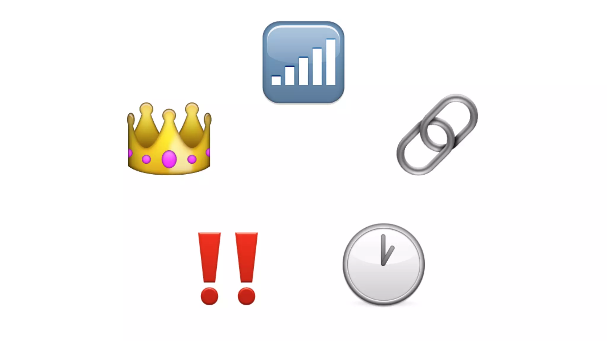 📶
🔗
🕐‼
👑
 