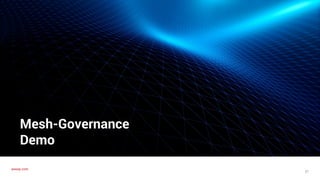 axway.comaxway.com
27
Mesh-Governance
Demo
 