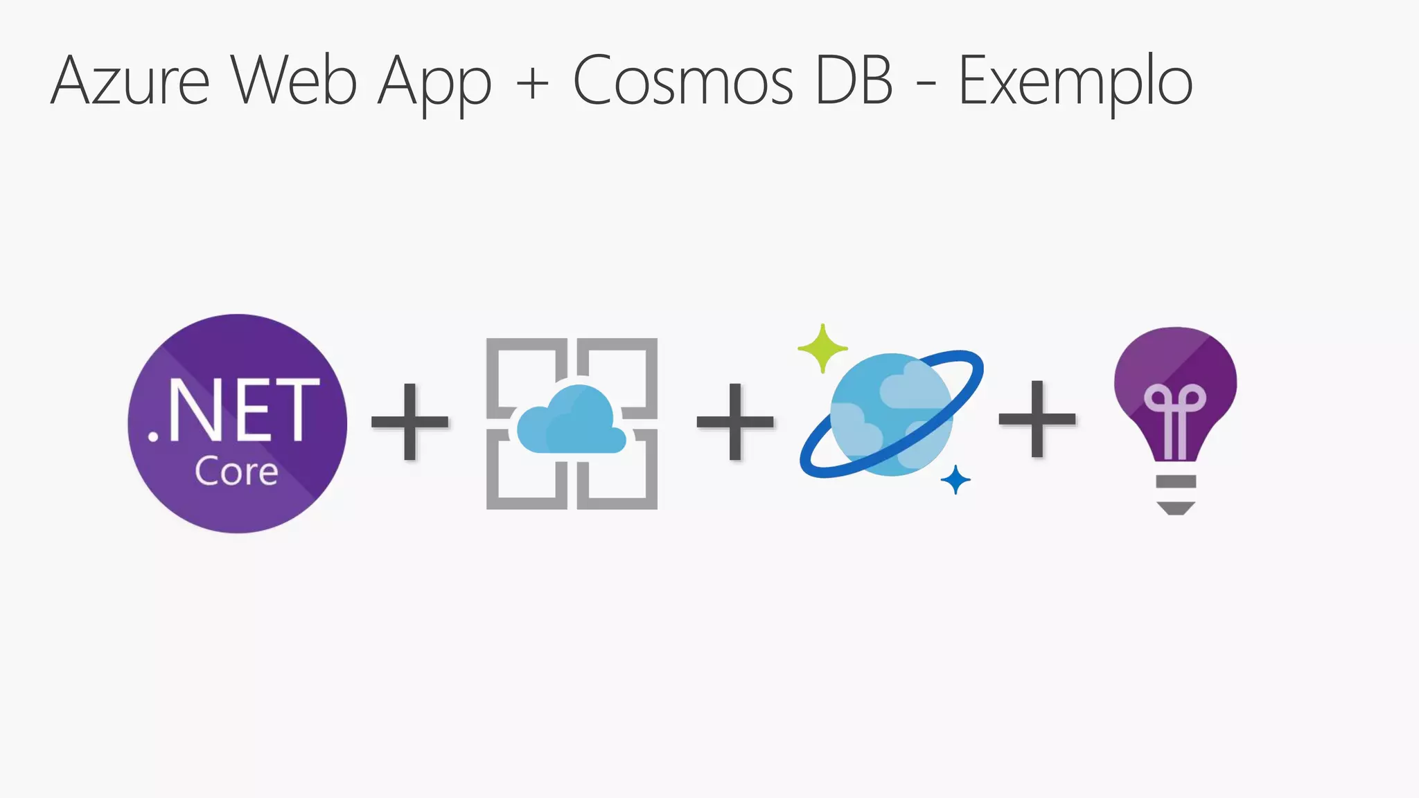 Azure Web App + Cosmos DB - Exemplo
+ + +
 