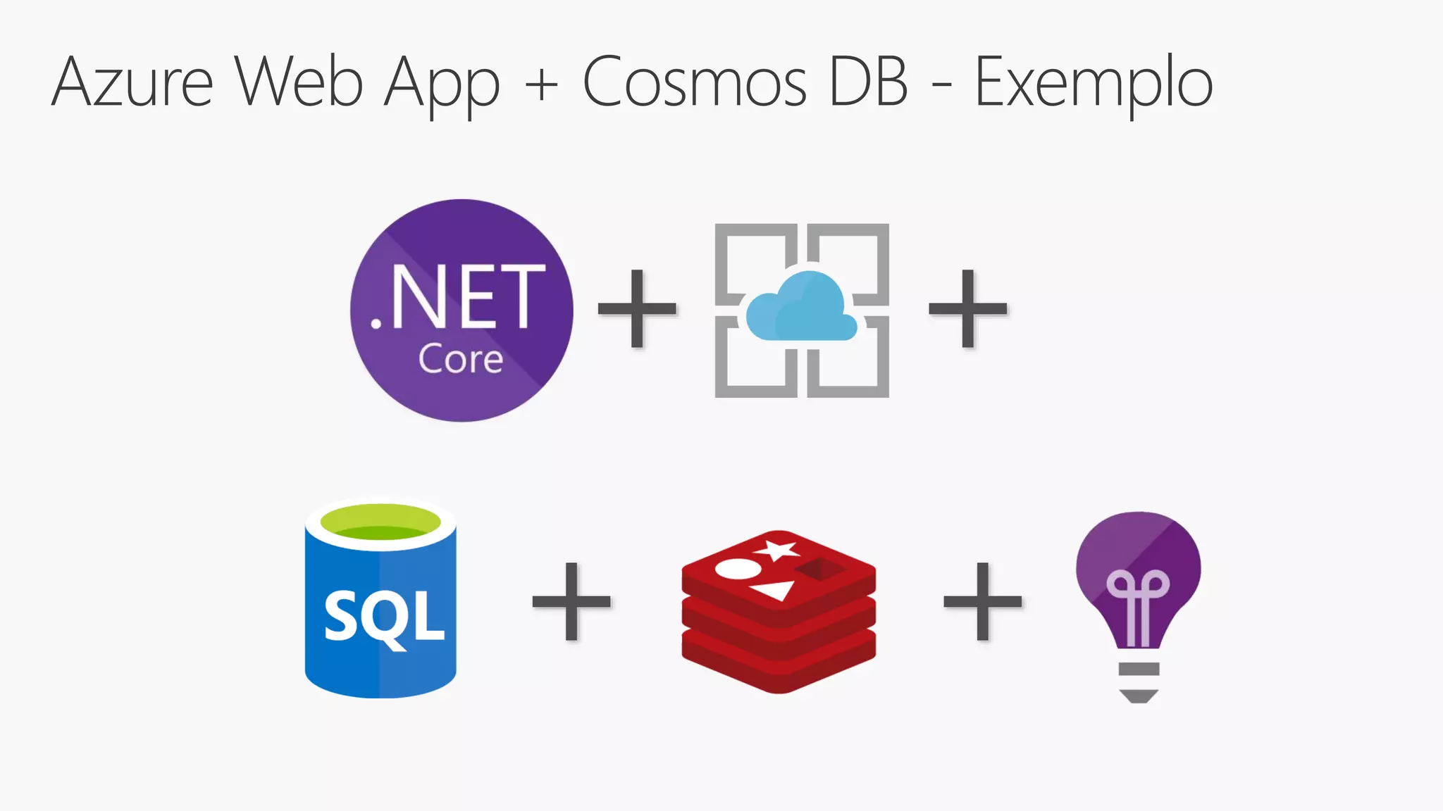Azure Web App + Cosmos DB - Exemplo
+ +
++
 