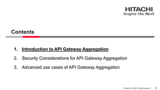 APIsecure 2023 - Security Considerations for API Gateway Aggregation ...