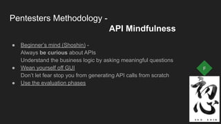 API Security - OWASP top 10 for APIs + tips for pentesters | PDF