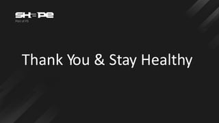 | ©2021 F5 NETWORKS
18
Thank You & Stay Healthy
 