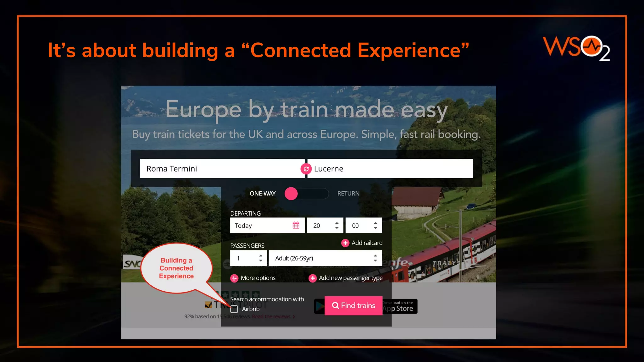 It’s about building a “Connected Experience”
 