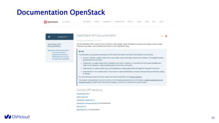 Documentation OpenStack
21
 