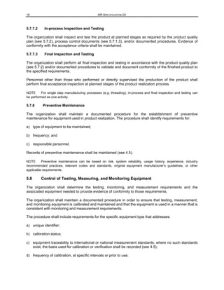 Flylnes 85 Specification.pdf Specification for Quality management System For Oil & Gas | PDF