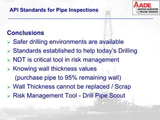 API_Standards_for_Pipe_Inspections for Users | PDF