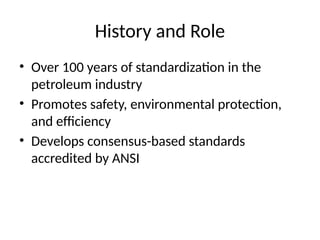 API_Standards_Overview for engineersffff | PPTX