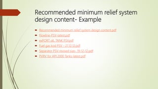 API STD 521 | PPTX