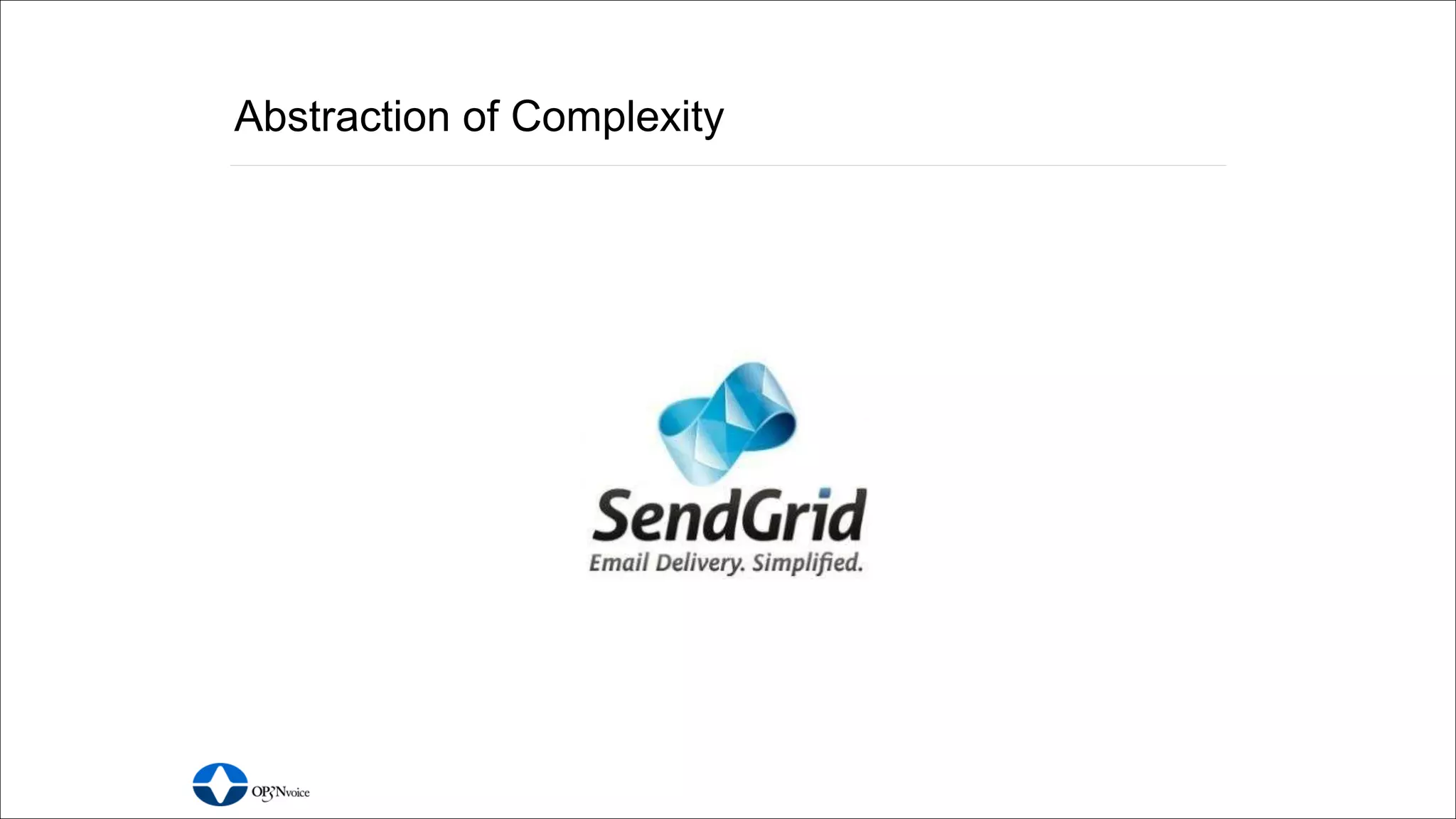 Abstraction of Complexity
 