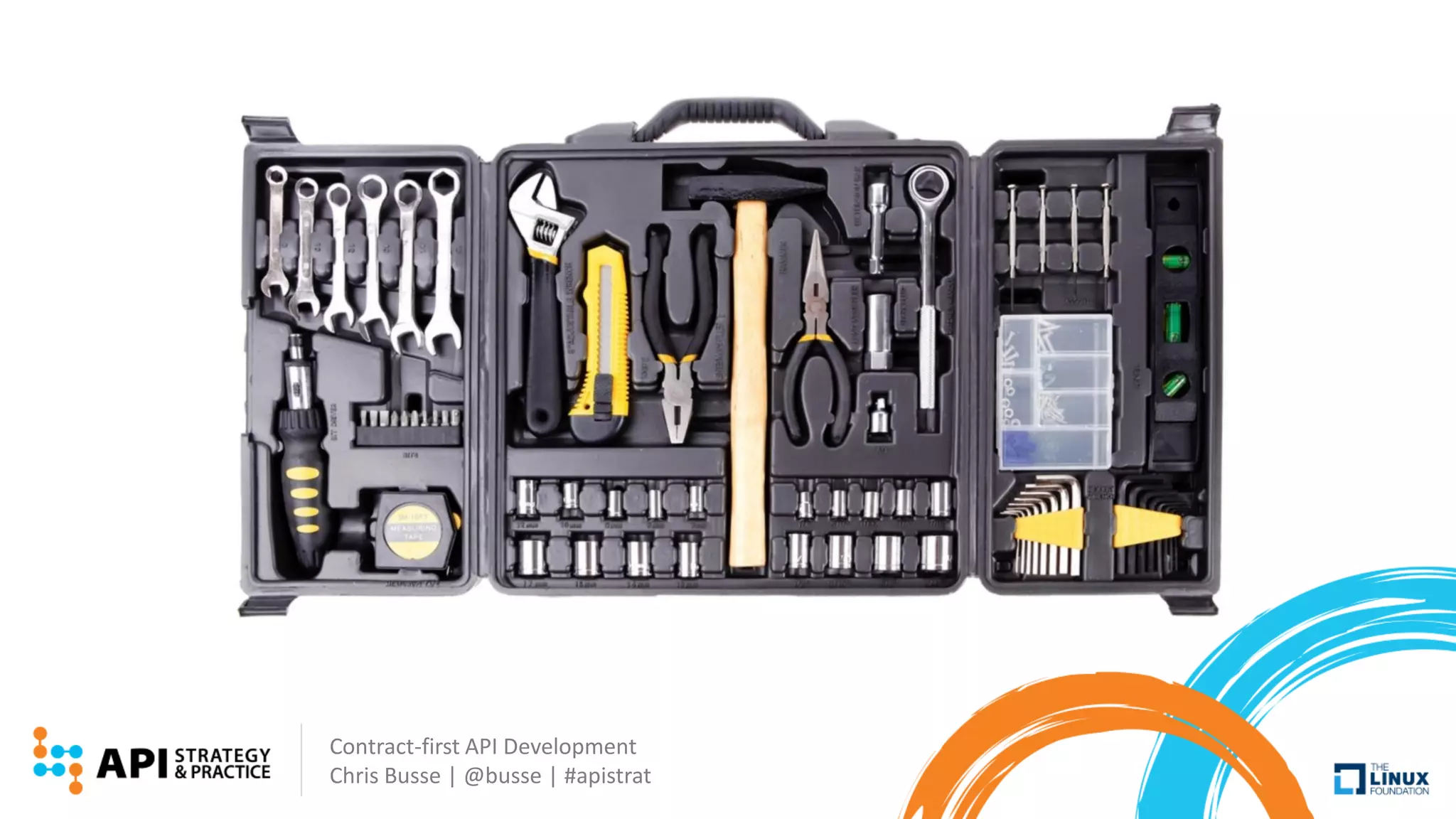 Contract-first API Development
Chris Busse | @busse | #apistrat
 