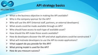API strategy with IBM API connect | PDF