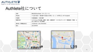 Authlete
50
2- 2 7 6 6
b nu 9 9 01
l
5 a5 5 ih 5F A 5 t 5 5
7 o 7
e
 