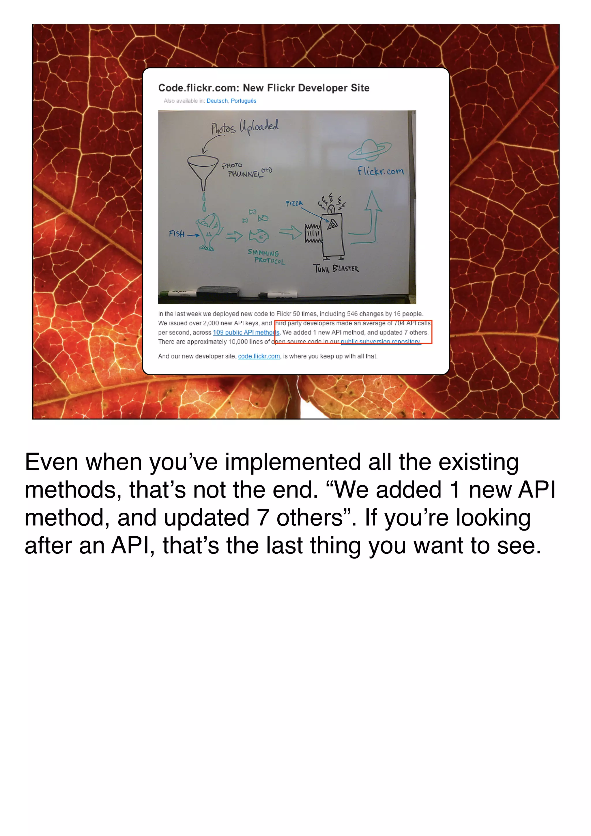 Avoiding API Library Antipatterns
