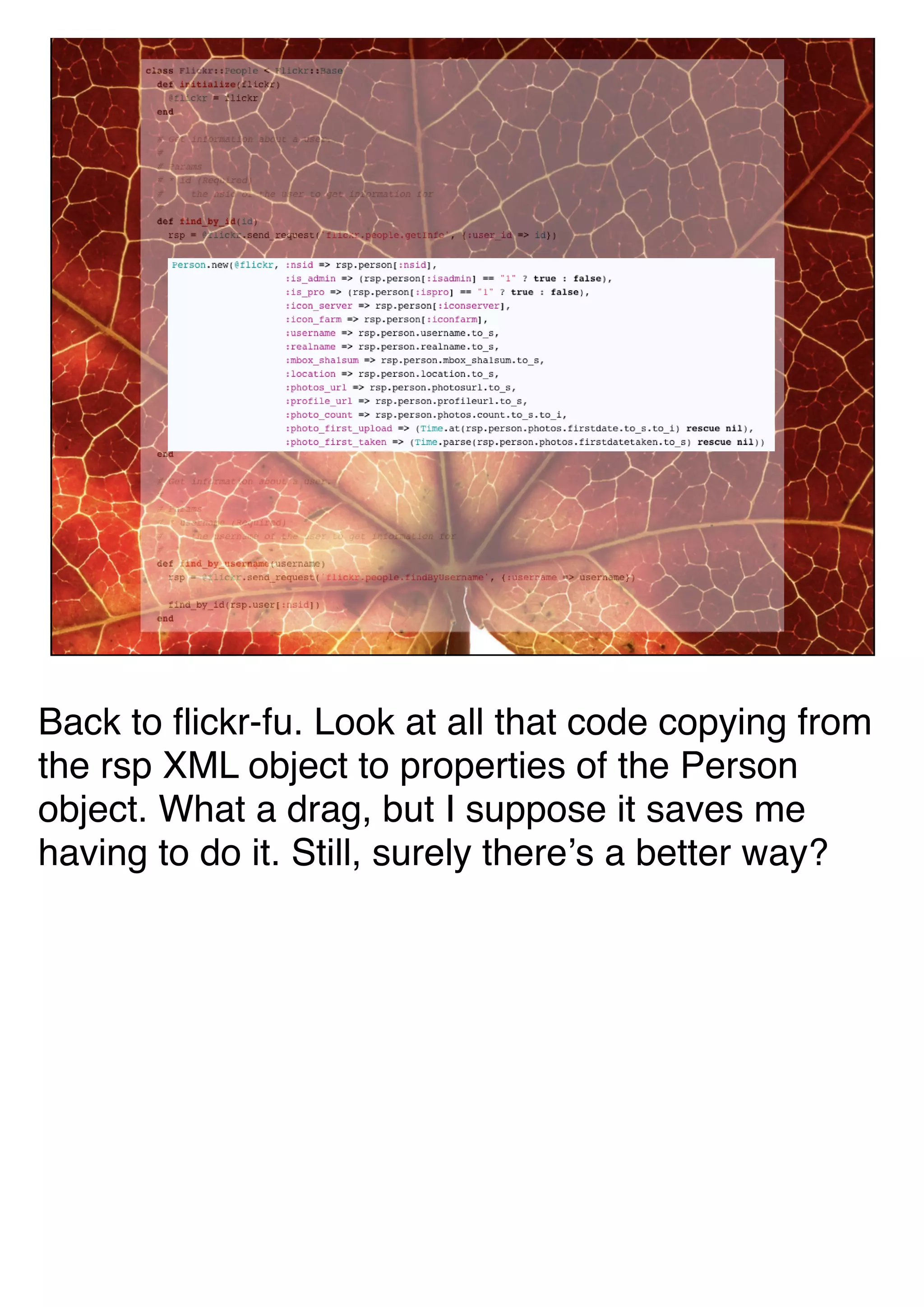 Avoiding API Library Antipatterns