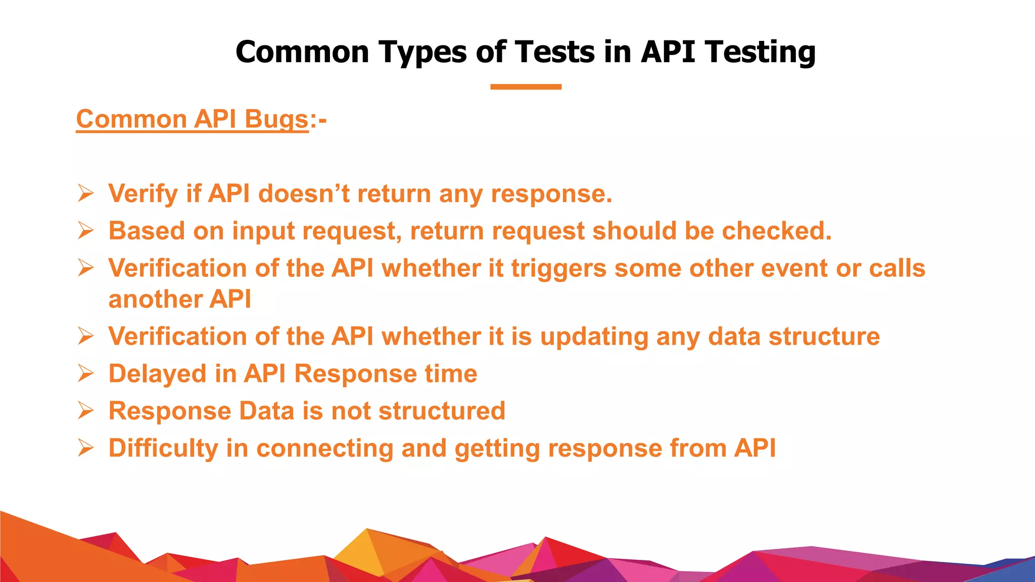 Api testing | PPTX