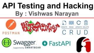 API Testing and Hacking
By : Vishwas Narayan
 
