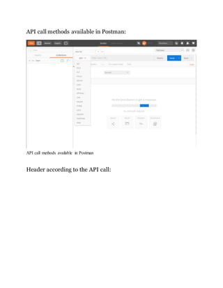 Api testing bible using postman | DOCX | Web Development | Internet
