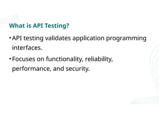 Comprehensive Guide to API Testing Tools for Quality Assurance and ...