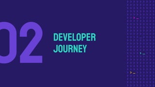 Developer
journey
02
 