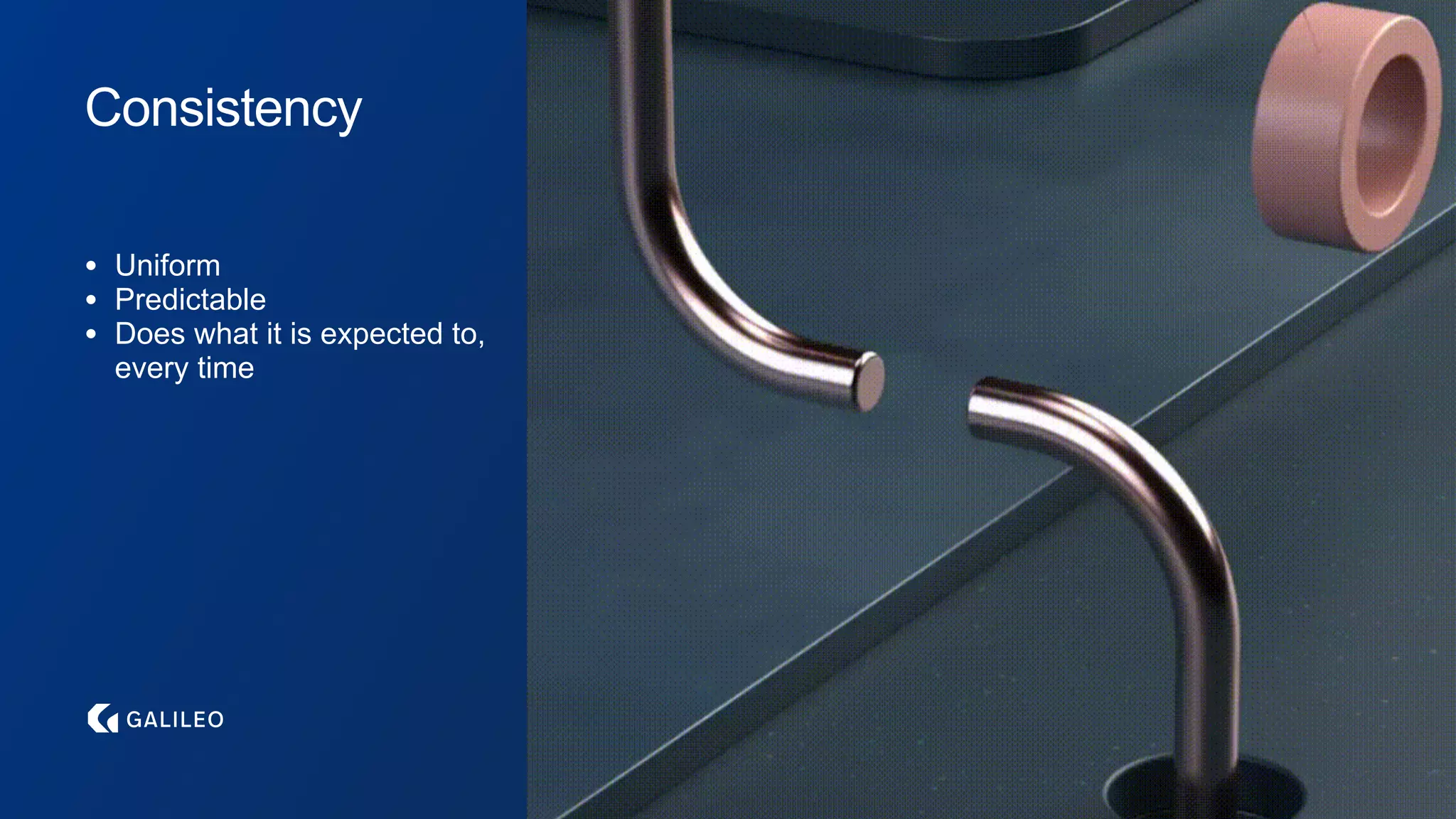 Consistency
• Uniform
• Predictable
• Does what it is expected to,
every time
 