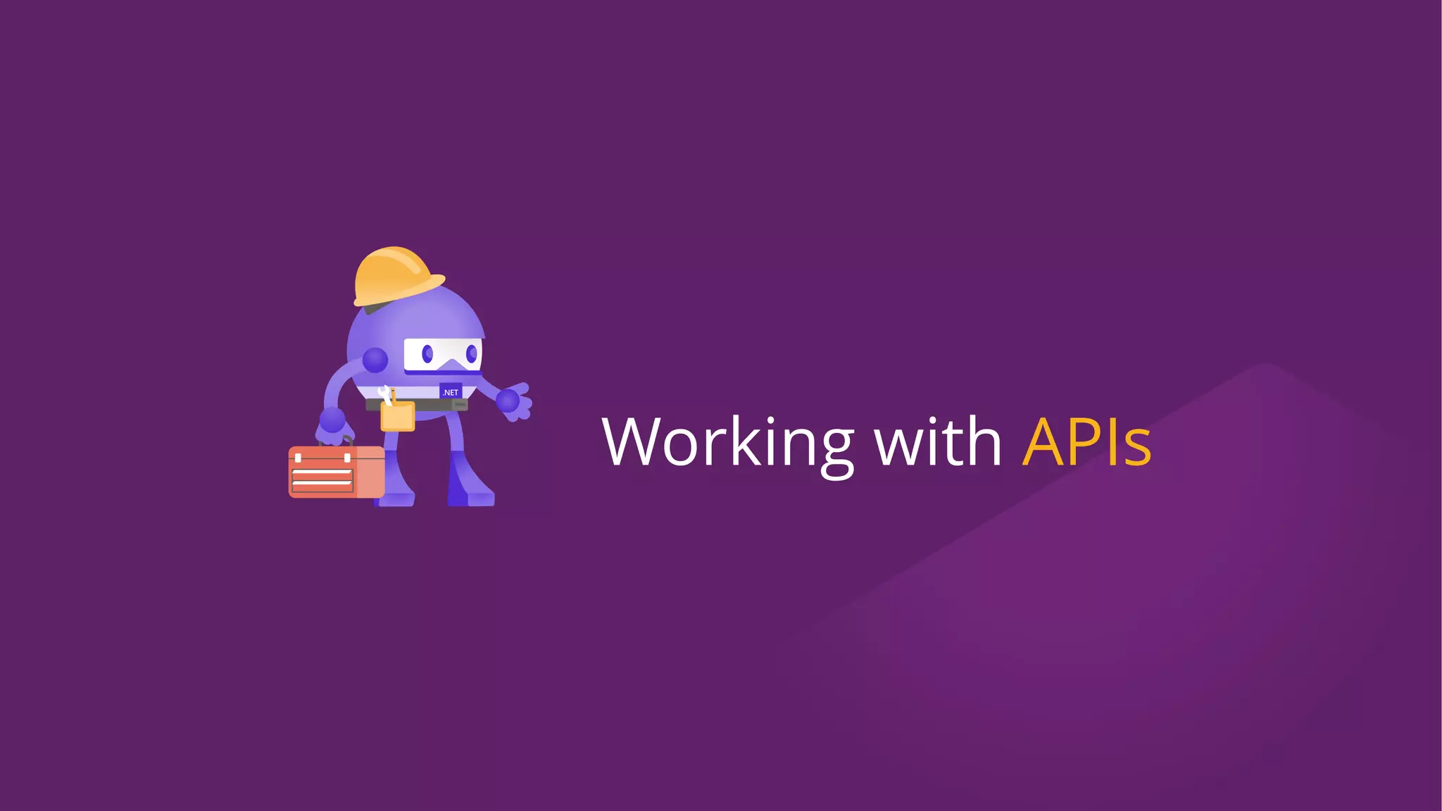 Working with APIs