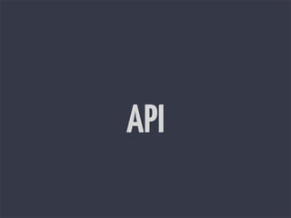 API
 
