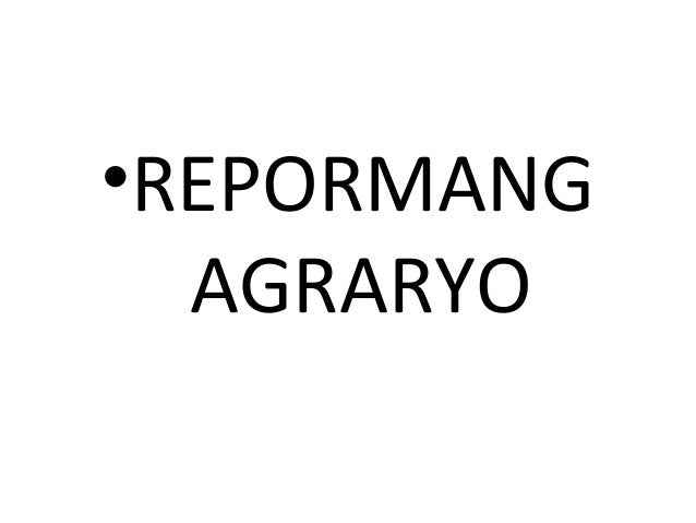 comprehensive agrarian reform law in the Comprehensive agrarian reform law of 1988 june 10, 1988, pres corazon aquino signed into law ra no 6657, otherwise known as the comprehensive agrarian reform law of 1988 the program provides the farmers and farms workers the opportunity to improve the quality of their lives and at the same time enhance the dignity of the farmers. comprehensive agrarian reform law in the Comprehensive agrarian reform law of 1988 june 10, 1988, pres corazon aquino signed into law ra no 6657, otherwise known as the comprehensive agrarian reform law of 1988 the program provides the farmers and farms workers the opportunity to improve the quality of their lives and at the same time enhance the dignity of the farmers.