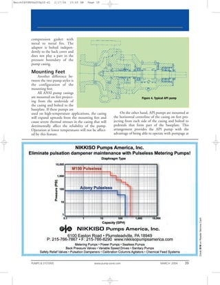 Api vs ansi pump | PDF