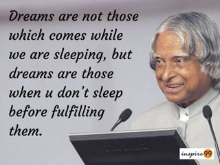 Apj abdul kalam 14 realistic quotes