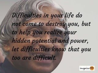 Apj abdul kalam 14 realistic quotes