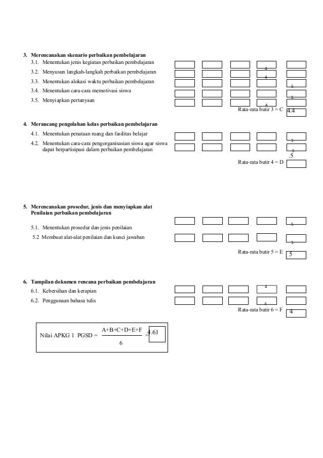 Contoh Format Apkg 1 Dan 2 Pkm Ut Temukan Contoh