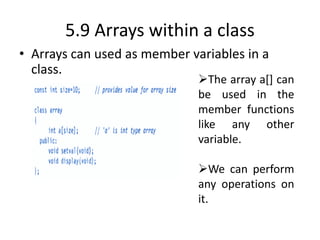 Standard Array By Class APL-2-classes and objects.ppt
