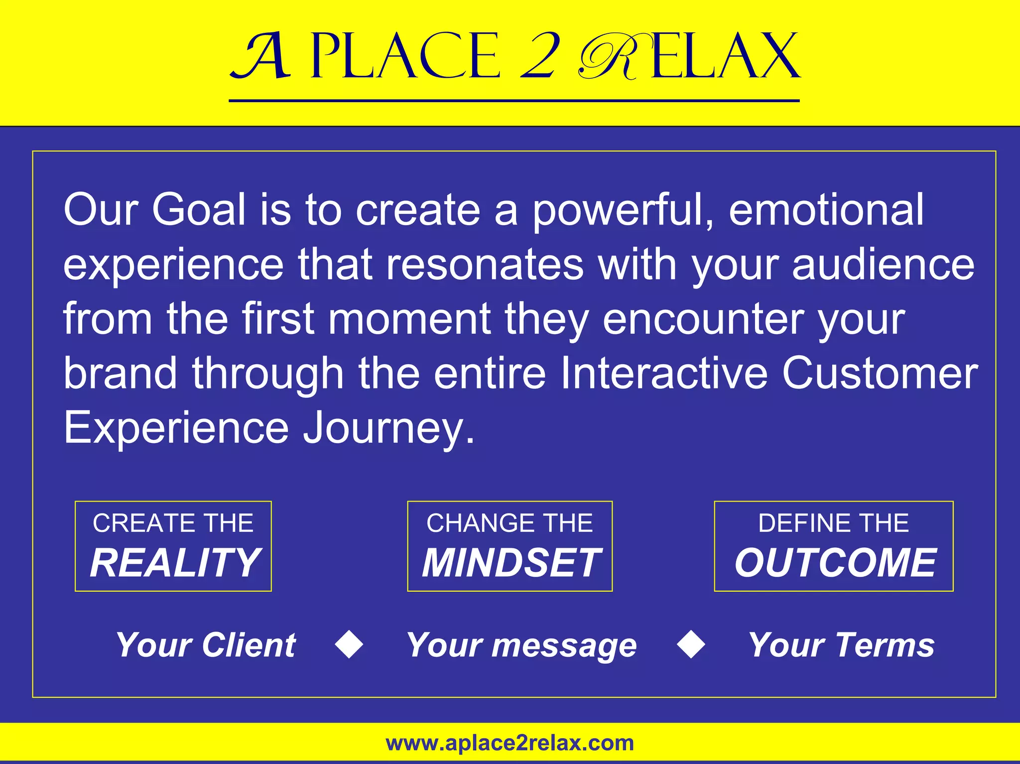 A Place 2 Relax Overview